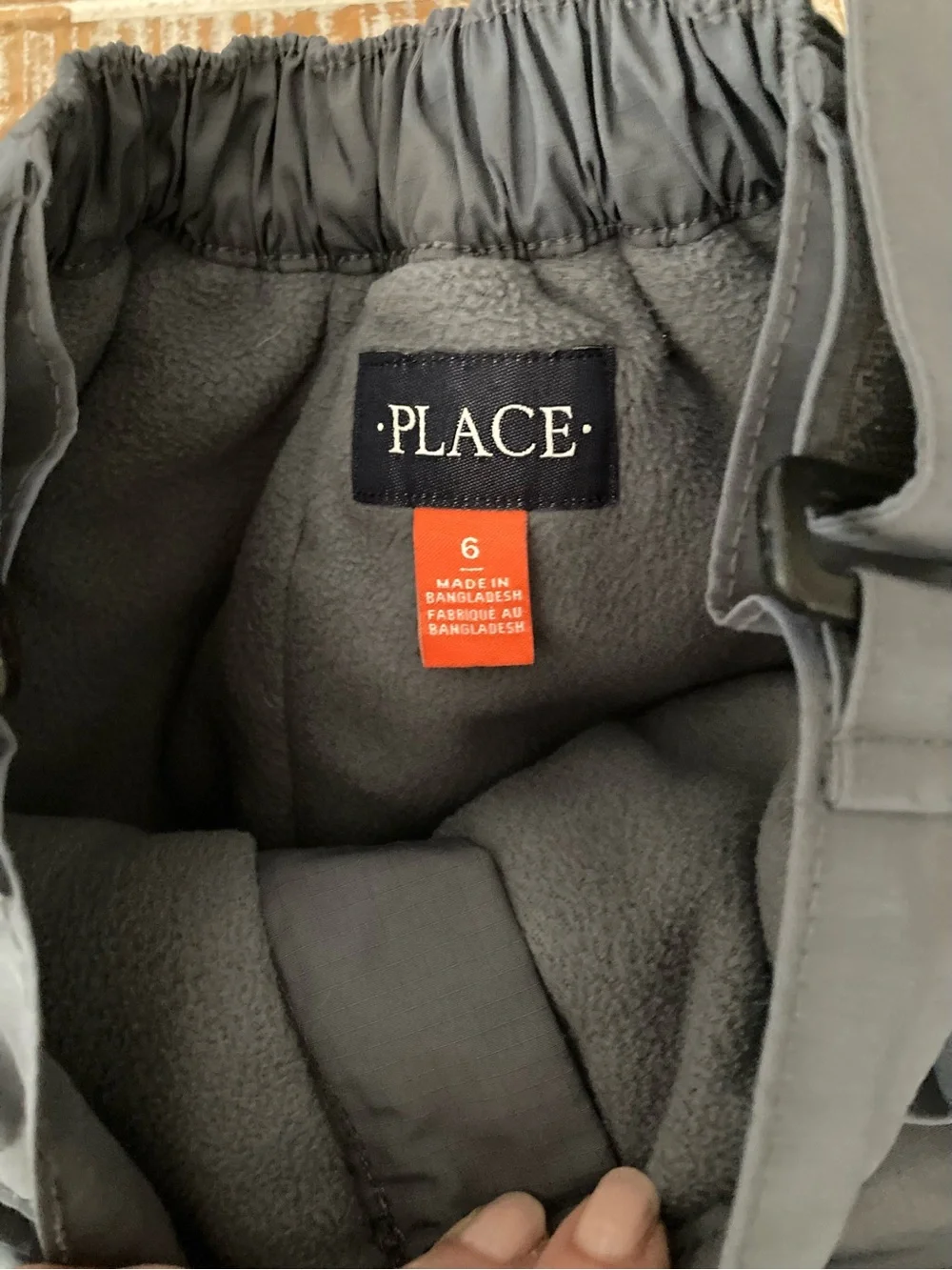 The Children's Place Gray Kids Snow Pants